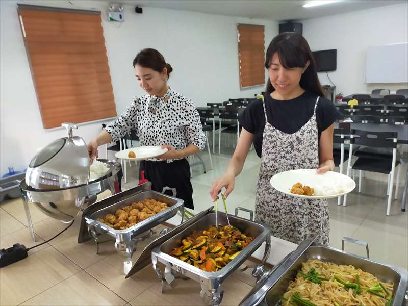 Clark We Academy食事