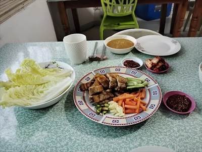 Columbus食事