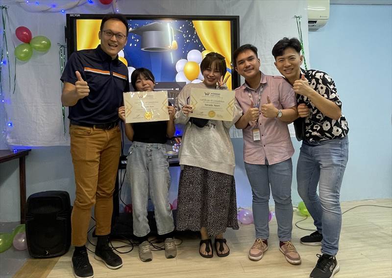 Winning English Academy 卒業式