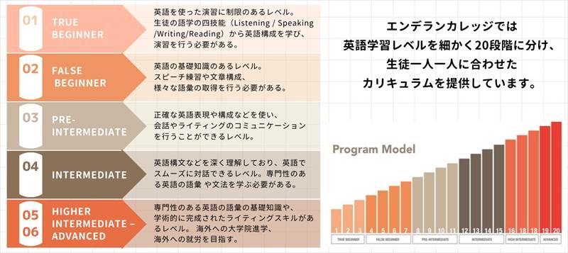 endernレベル分け