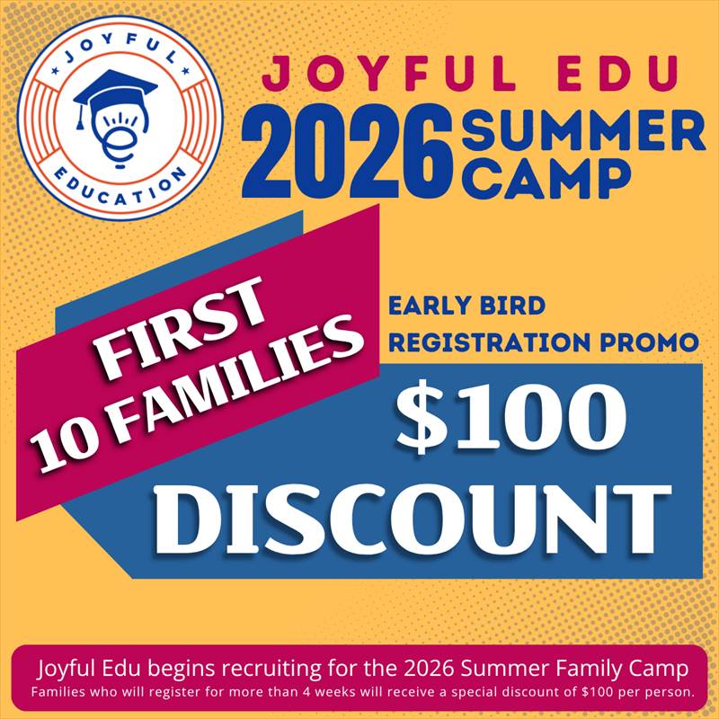 JOYFUL EDUCATION-夏季キャンププロモ