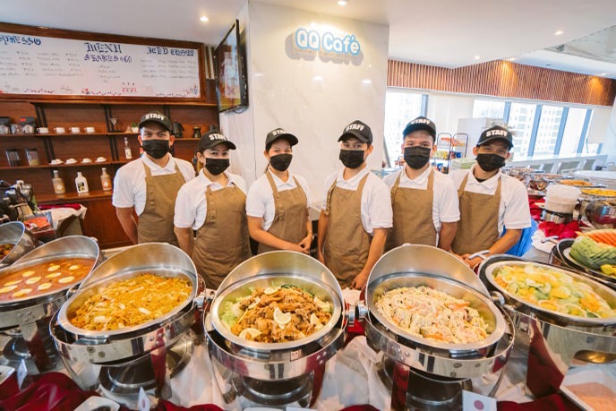 QQイングリッシュ-食堂
