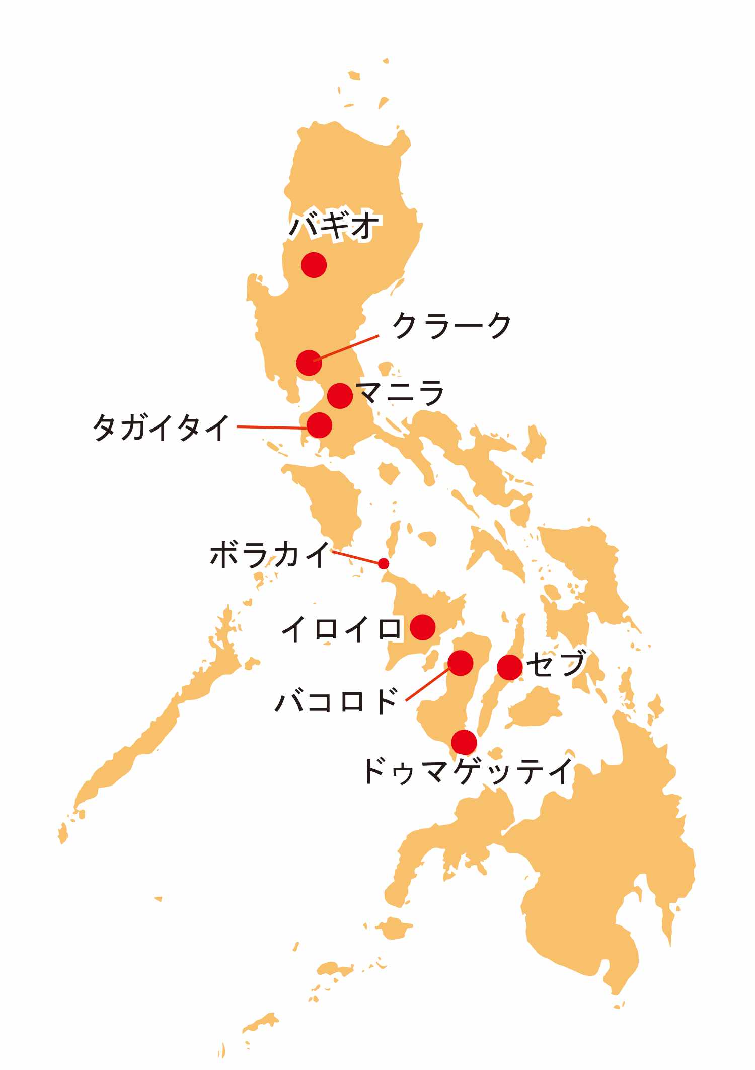 フィリピン地図