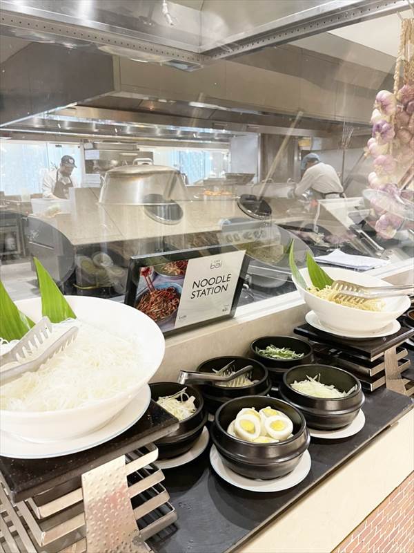 Bai Hotel Campus Language Centerビュッフェ