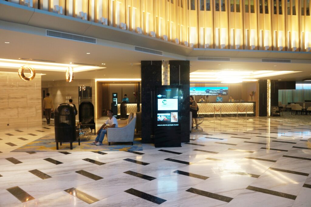 Bai Hotel Campus Language Centerフロント