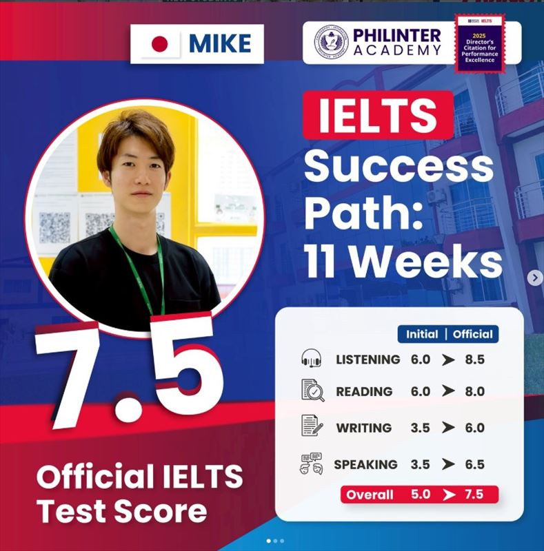 phillineter-IELTS-score