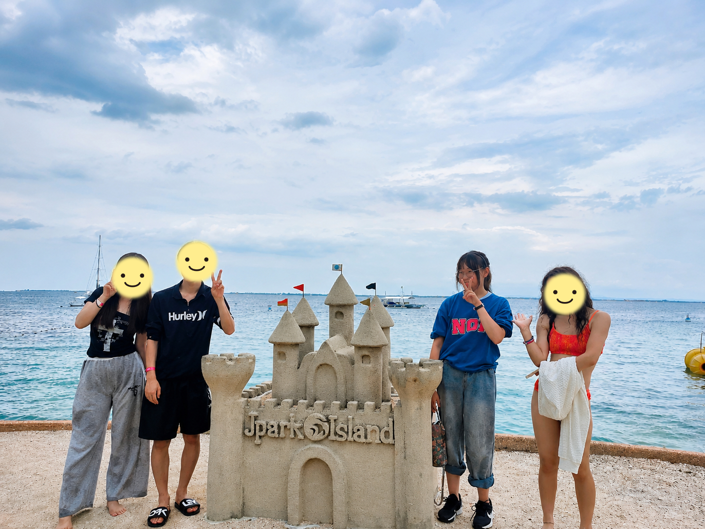 週末にはJパークでアクティビティ。セブの海を楽しみながら、仲間との思い出も増えました。