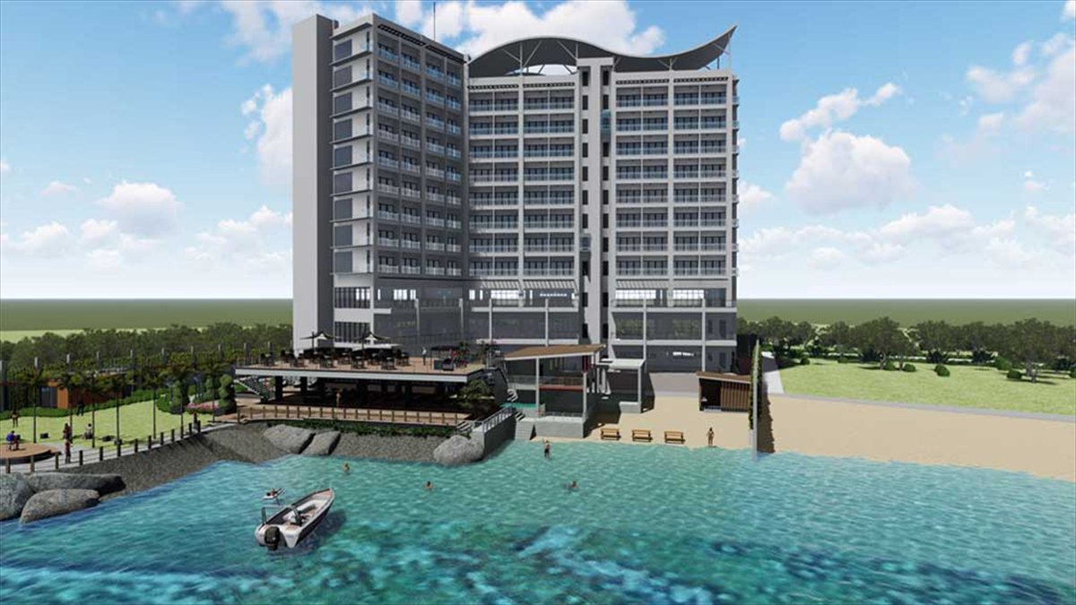 SMEAG Baydream Campus完成後の外観イメージ